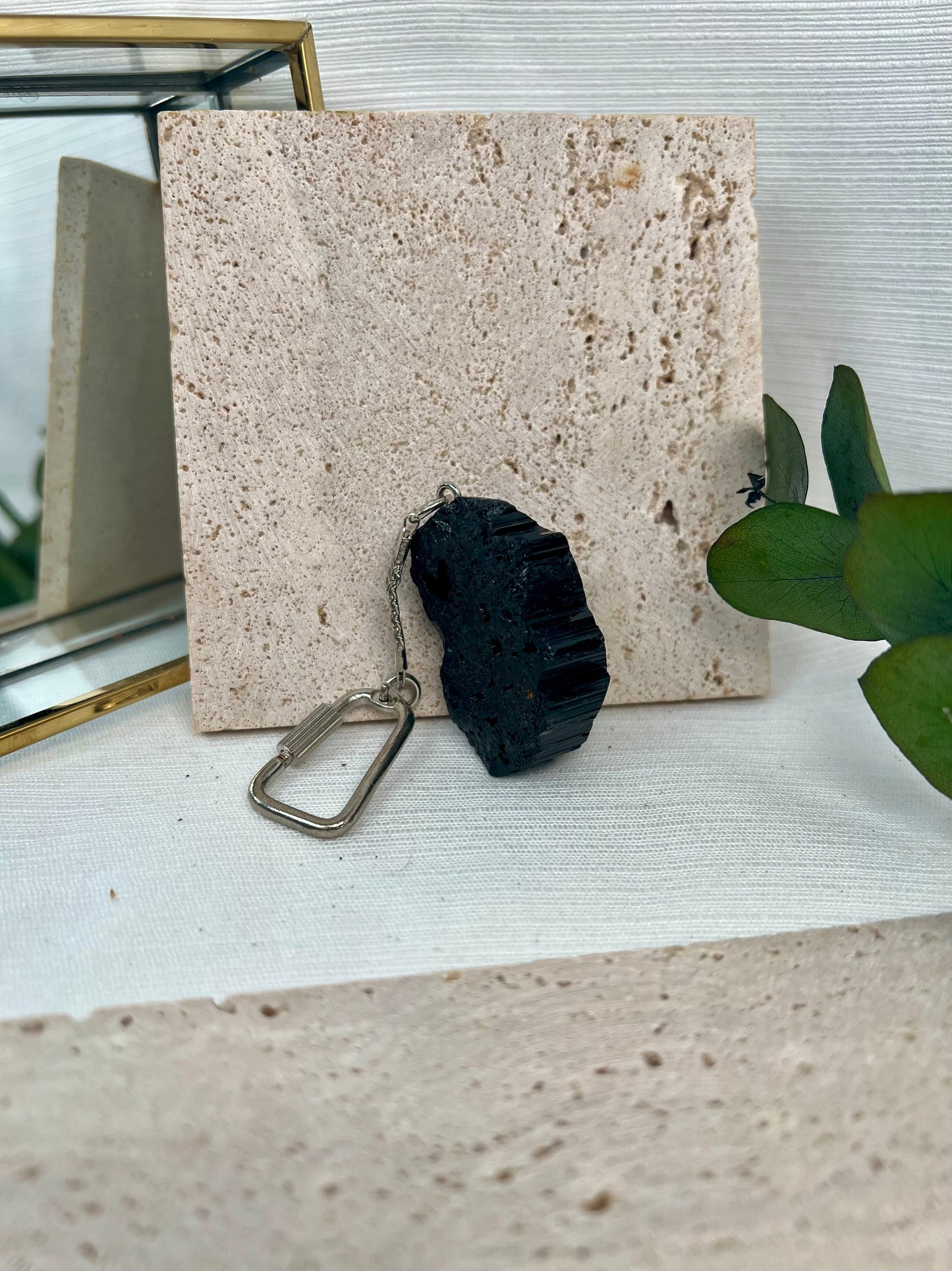 Turmalin mit Karabiner